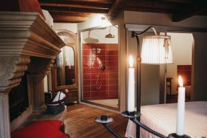 Koupelna v ubytování B&B BAGOLARI