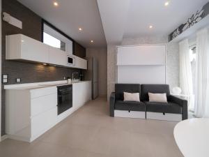 Køkken eller tekøkken på Casa La Esencia Loft