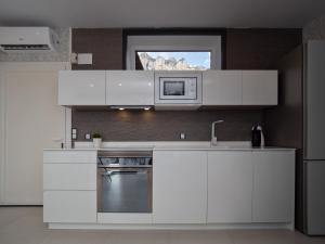 Køkken eller tekøkken på Casa La Esencia Loft