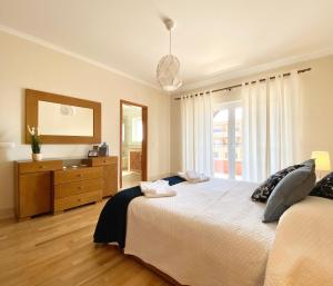 Letto o letti in una camera di Amazing 2Bedroom apartment in Victoria Boulevard