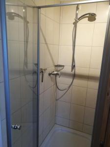 Koupelna v ubytování Ferienwohnung an der Elbe