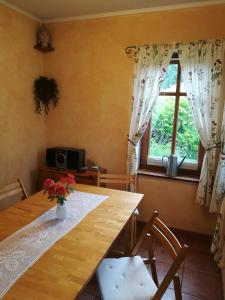 Posezení v ubytování Ferienwohnung an der Elbe