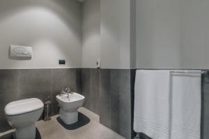 Koupelna v ubytování Hotel Continental