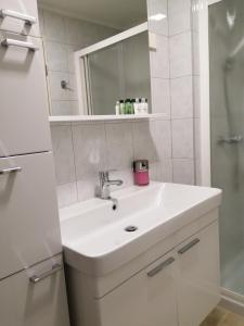 Koupelna v ubytování Apartment Lavanda