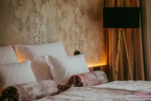Postel nebo postele na pokoji v ubytování Luxury rooms il Ponte Trogir