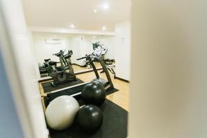 Fitnes oz. oprema za telovadbo v nastanitvi Quest Suva