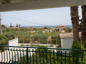 a view from the balcony of a house at Casa vacanze a due passi dal mare in Avola