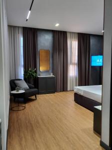 TV/trung tâm giải trí tại Hotel Europa