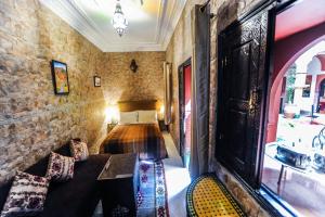 Istumisnurk majutusasutuses Riad Errabii & Spa