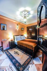 Voodi või voodid majutusasutuse Riad Errabii & Spa toas
