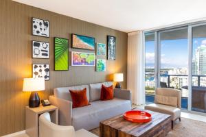 Χώρος καθιστικού στο HYDEOV1BR - Unit 1910 - Ammos condo