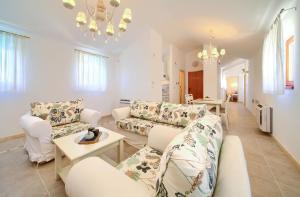Posezení v ubytování Villa San Vito