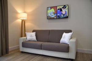 Posezení v ubytování Pompei Luxury Suite
