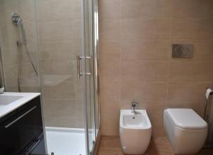 Koupelna v ubytování Pompei Luxury Suite