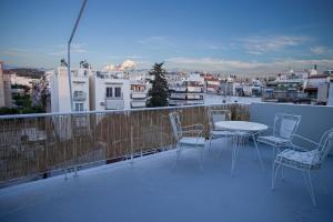 Balkón nebo terasa v ubytování Luxury Apt 115m2