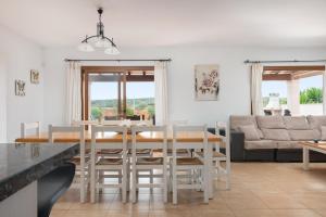 A seating area at Sa Xorca