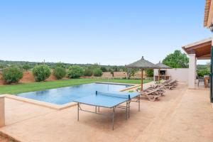 The swimming pool at or close to Sa Xorca
