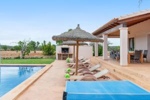 The swimming pool at or close to Sa Xorca