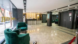 Vstupní hala nebo recepce v ubytování DYMAR HOTEL