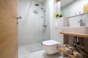 Koupelna v ubytování Villa Catalpa