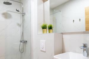Koupelna v ubytování Villa Catalpa