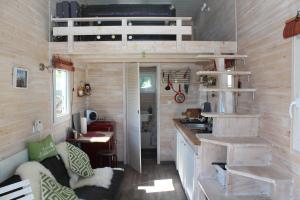 Kuchyň nebo kuchyňský kout v ubytování tinyhouse-dangast 1