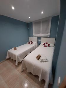 Postel nebo postele na pokoji v ubytování Apartamento Acantilados vistas Mar