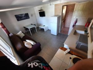 Kuchyň nebo kuchyňský kout v ubytování Sapir Apartment
