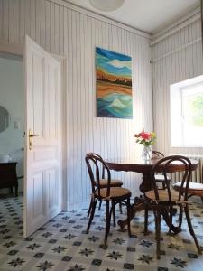 Posezení v ubytování Atelier Keszthely