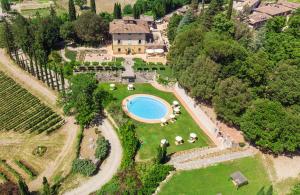 Villa Campomaggio Resort & SPA с высоты птичьего полета