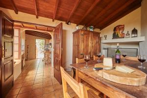 Køkken eller tekøkken på Casa Ana