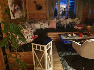 Posezení v ubytování Chalet-Beskydy