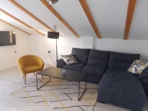 Et opholdsområde på Seaview Suites Ondina