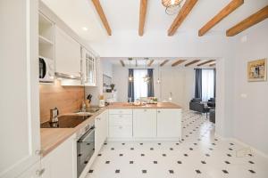 Køkken eller tekøkken på Villa Maria