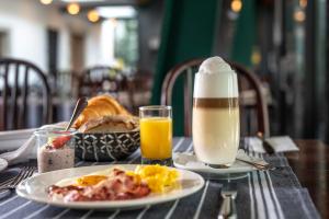 Možnosti snídaně pro hosty v ubytování Hotel Hofgarten Luzern