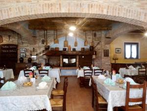 Restaurace v ubytování Corte Pioppazza