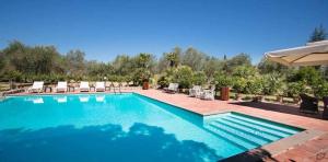 Bazén v ubytovaní Villa privata con piscina firenze chianti alebo v jeho blízkosti