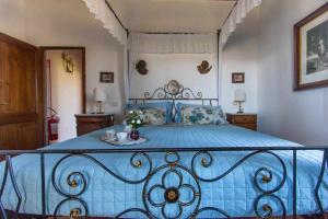 Posteľ alebo postele v izbe v ubytovaní Villa privata con piscina firenze chianti