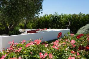 Vonkajšia záhrada v ubytovaní Trulli La Pietraia