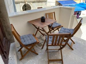 Balkón nebo terasa v ubytování Apartment Augustini