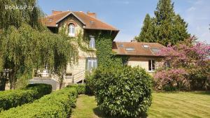 Zahrada ubytování Gîte de la Bove