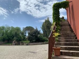 Zahrada ubytování Casette rosse nel borgo medievale di Fossanova
