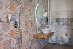 Koupelna v ubytování Dimora EFFE - Eco B&B
