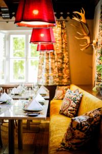 Khu vực ghế ngồi tại Der Knappenhof - Hotel & Restaurant