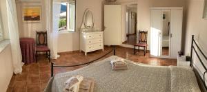 A bed or beds in a room at il Podere La Casina