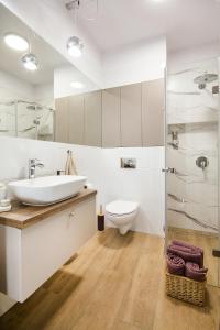 Kylpyhuone majoituspaikassa W&K Apartments - Glam Suite