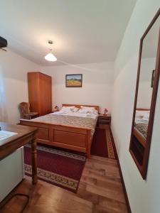 Posteľ alebo postele v izbe v ubytovaní Plitvice Rooms Family Glumac