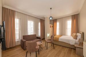Postel nebo postele na pokoji v ubytování Marida Residence - Istanbul Taksim