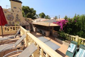 Balkon lub taras w obiekcie Villa Alexandra Calpe