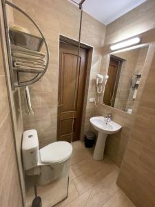 Kúpeľňa v ubytovaní Hotel Zorepad